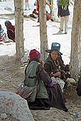 Ladakh - ladakhi attending the cham dances at Tak Tok monastery